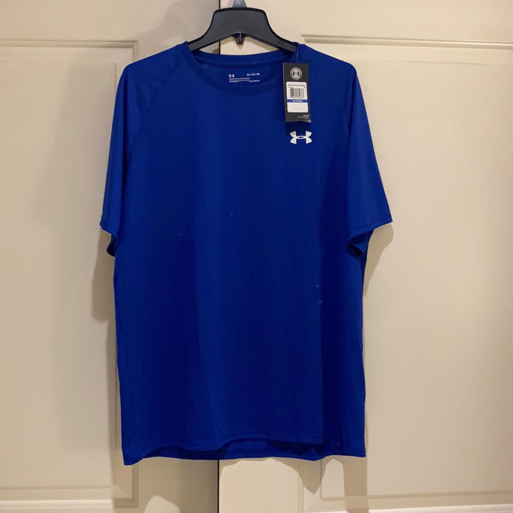 Men’s Under Armour Blue Tee - New never worn with tags - Size XL
